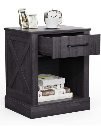 Wooden Sofa Side Table for Bedroom Office Study
