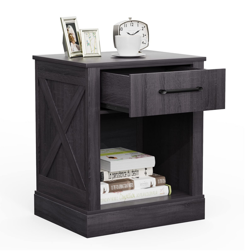Wooden Sofa Side Table for Bedroom Office Study