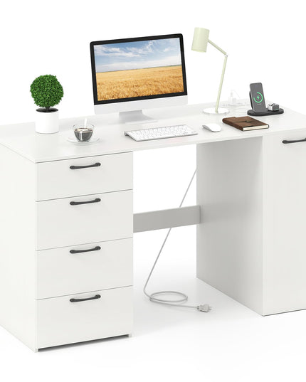 Giantex Computer Desk with Drawers 53 Inch