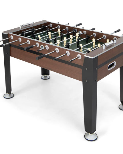Giantex 54” Foosball Table, Foosball Table Adult Size with 2 Balls, Wood Football Table