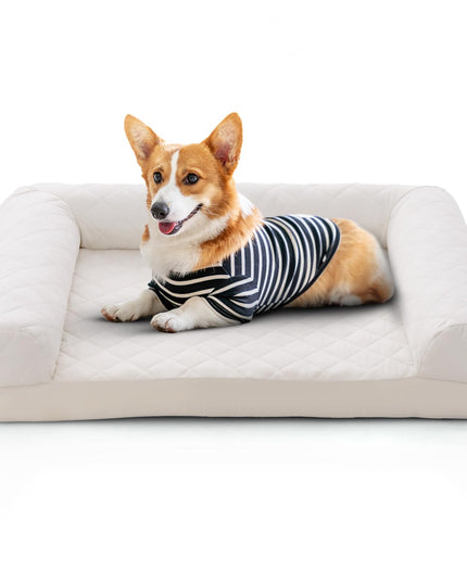 Giantex Orthopedic Dog Bed - Egg Crate Foam Dog Sofa Pet Bed with Washable Cover