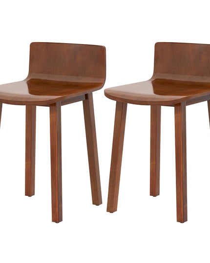 Giantex Wood Dining Chairs Set of 2/4 for Home Living Room
