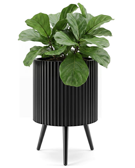 Giantex 14/16/20 Inch Plant Pot with Stand for Living Room