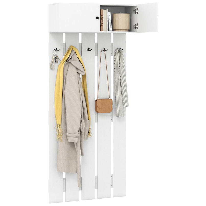 Giantex Wall Mounted Coat Rack for Hallway Bedroom Bathroom
