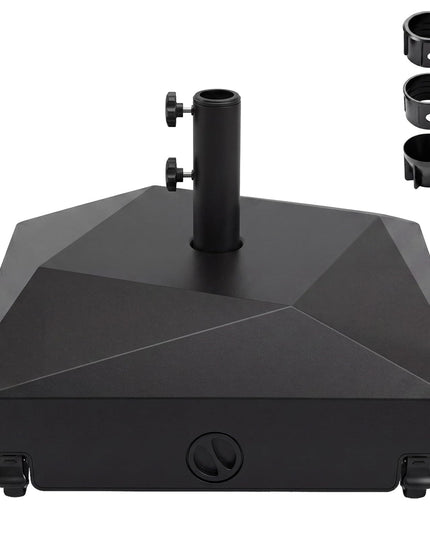 Giantex Fillable Patio Umbrella Base with 4 Wheels