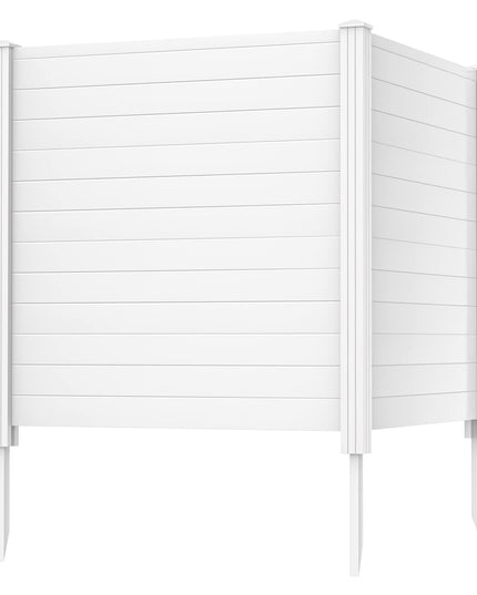 Trash Can Enclosure with 3 Stakes - Giantex