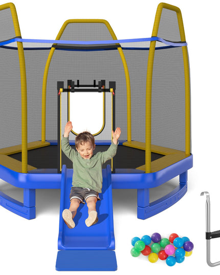 7 FT Trampoline for Kids - Giantex