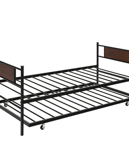 Giantex Twin Daybed with Pullout Trundle