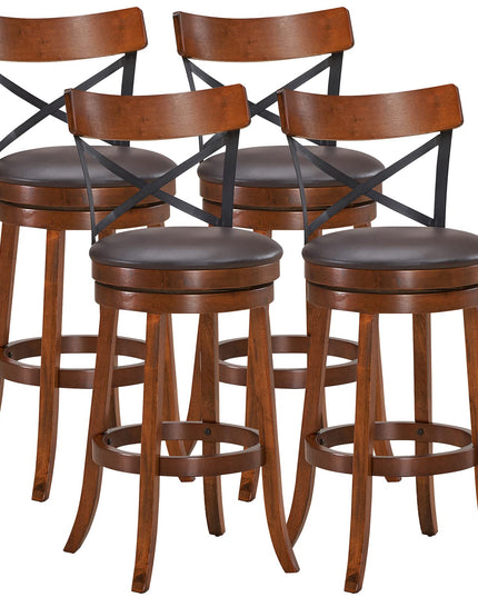 Giantex 25”Height Kitchen Counter Bar Stools for Kitchen Island, Pub, and Restaurant