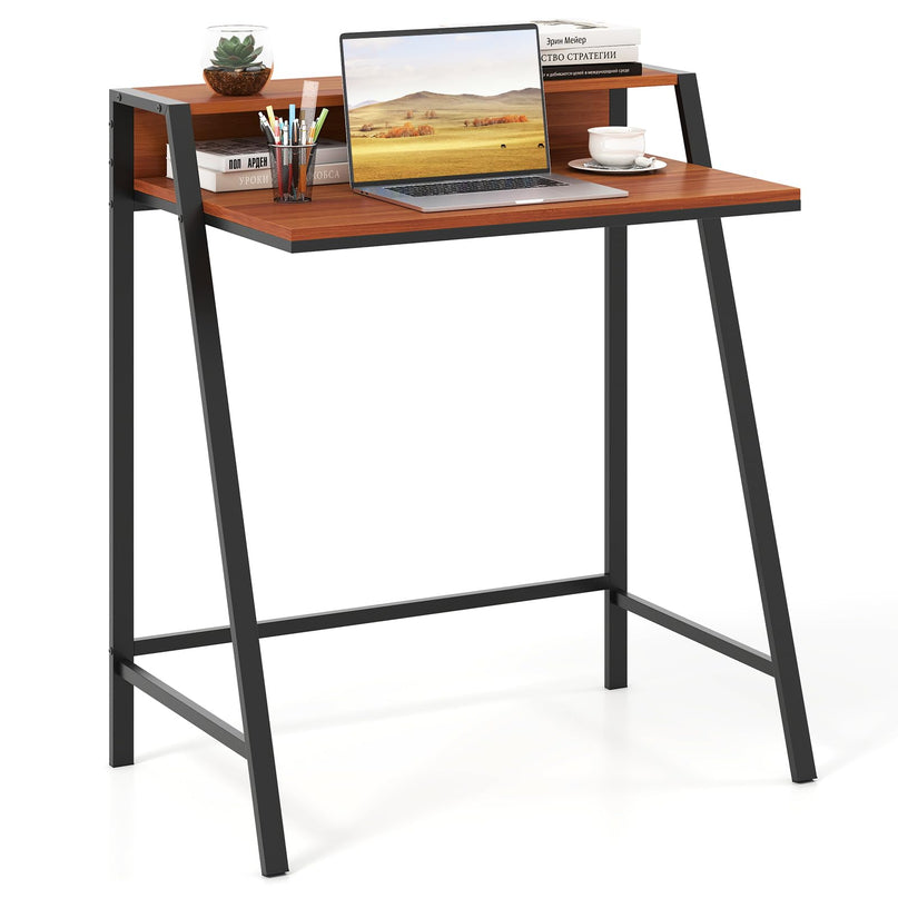 Giantex Small Computer Desk 31.5" Compact Home Office Desk