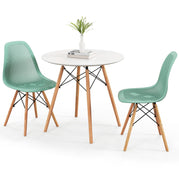 White & Green / Dining Set for 2