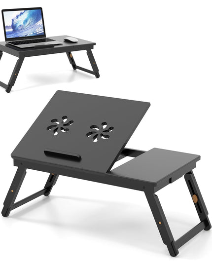Giantex Bamboo Laptop Desk