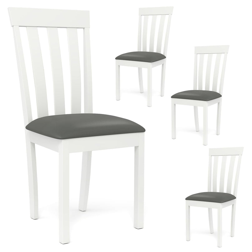 Giantex Wood Dining Chair, Mid Century Dining Side Chairs for Kitchen, Dining Room, Restaurant