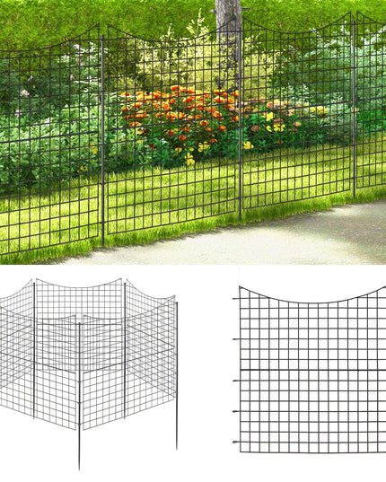 Giantex Decorative Garden Fence 5 Pack (39''(H) x 14.3ft (L))