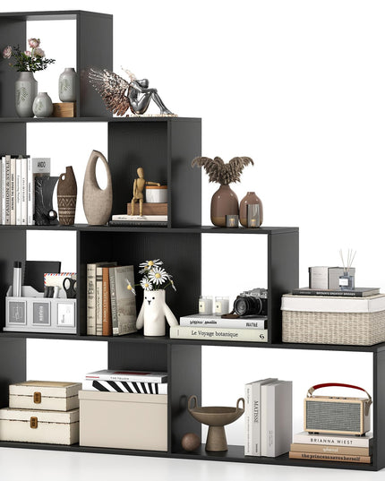 Giantex 6 Cube Geometric Bookshelf with Cubes for Living Room