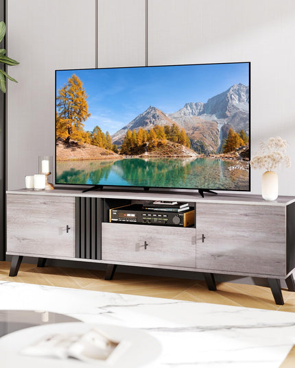 Giantex Modern TV Stand for 65-80 Inch TV