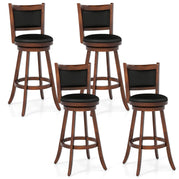 Brun / Hauteur de bar 30 po / Lot de 4
