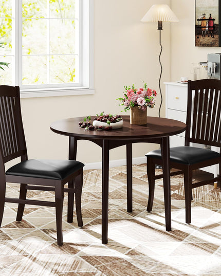 Giantex Wooden Dining Chairs Set for Restaurant