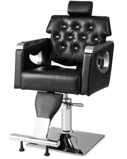 Giantex Barber Chair, Height Adjustable Heavy Duty Hydraulic Pump