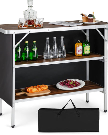 Folding Camping Table - Giantex
