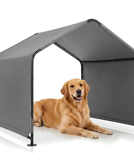 Giantex Outdoor Dog Shade Shelter with Waterproof Canopy
