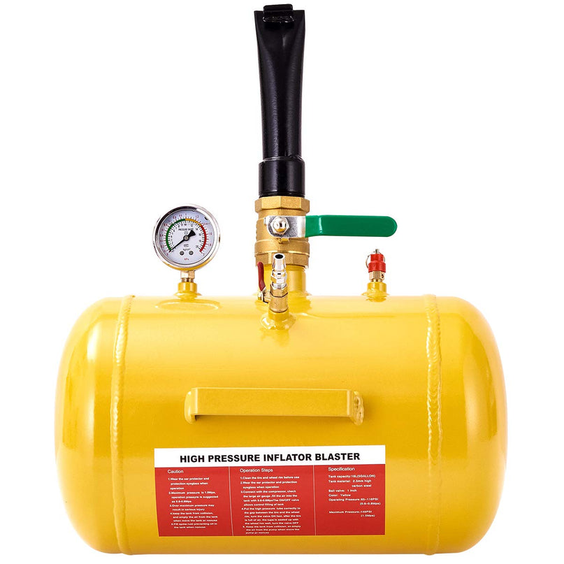 Giantex 5 Gallon Air Tire Bead Seater Blaster Tool Seating Inflator Truck ATV 145psi