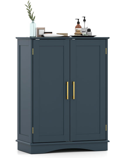 Giantex Freestanding Floor Cabinet Storage Organizer for Living Room