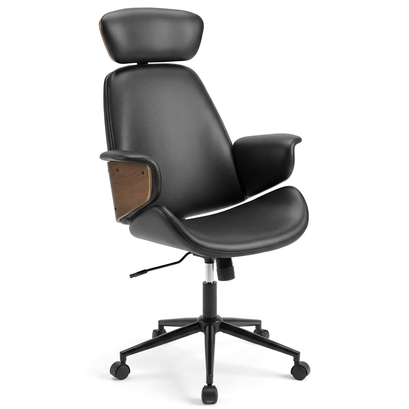 Giantex Ergonomic Office Chair with Headrest for Home Office & Study