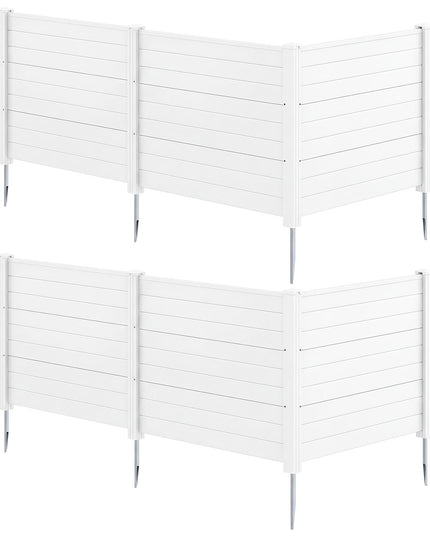 Giantex 48''W x 36''H 3/6 Panels Air Conditioner Fence