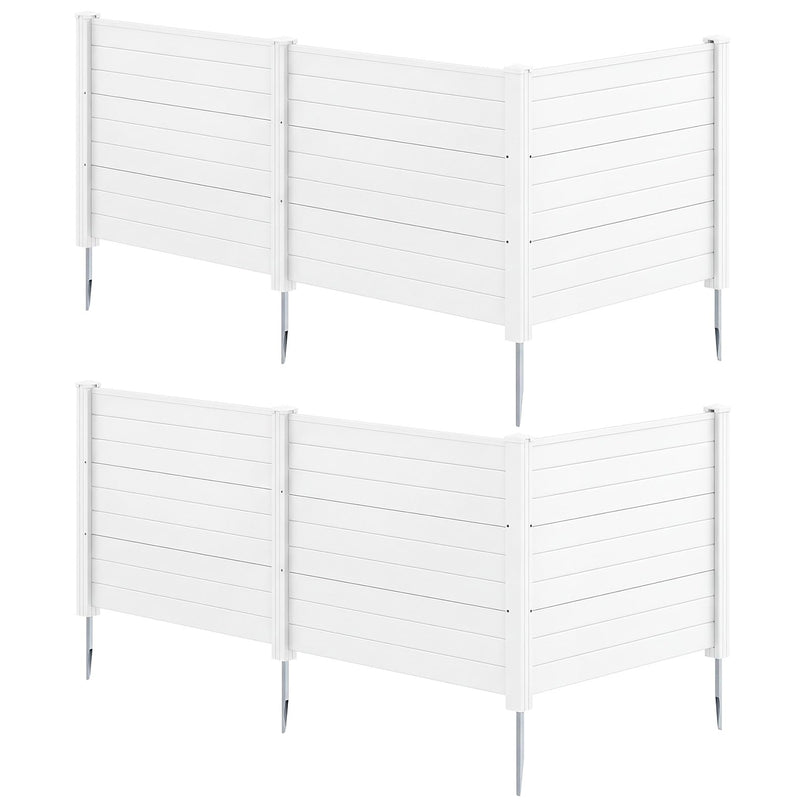 Clôture de climatiseur Giantex 48 po L x 36 po H à 3/6 panneaux