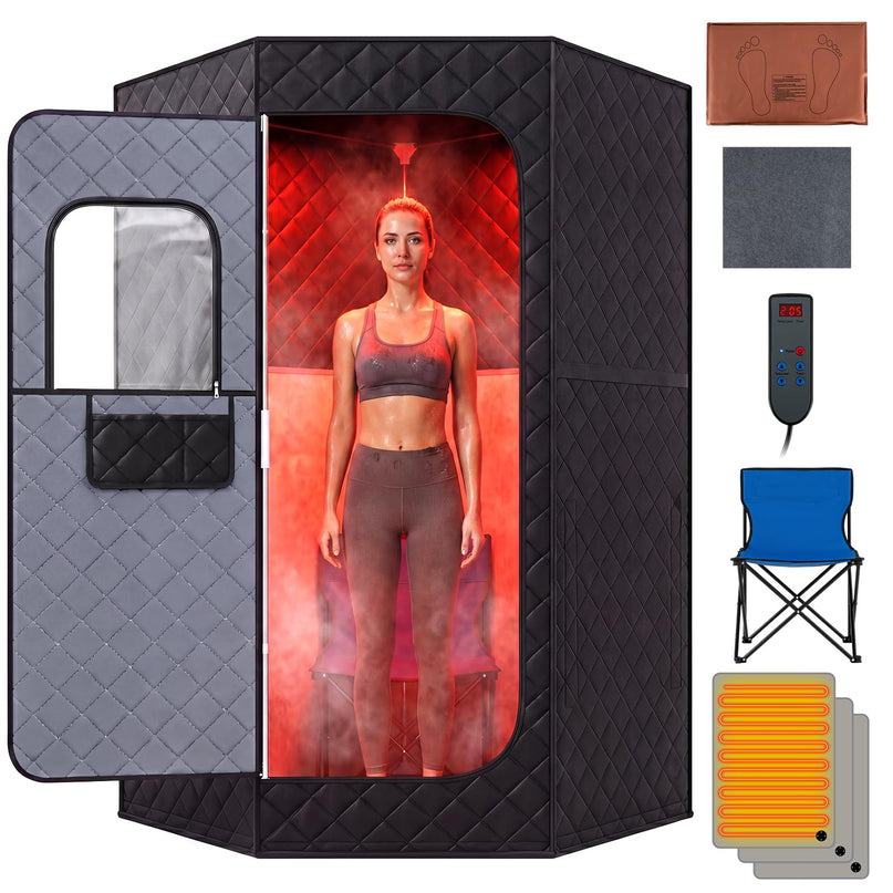 Giantex Indoor Personal Sauna Tent for Home Relaxation
