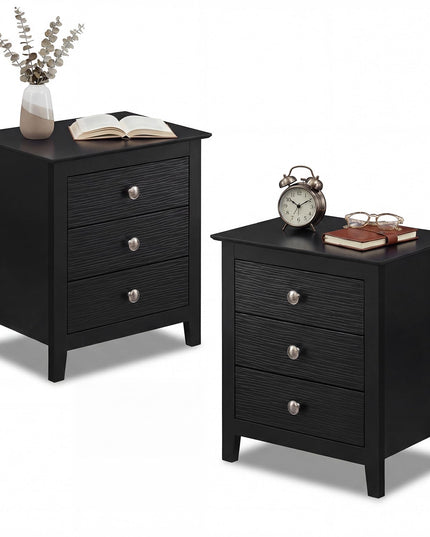 Table d'appoint compacte pour canapé Giantex 22" avec tiroirs de rangement