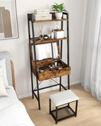 Rustic Brown & Black
