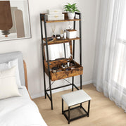 Rustic Brown & Black