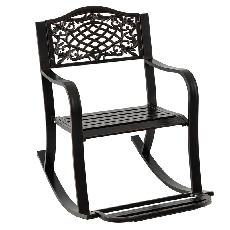 Giantex Patio Rocking Chair for Backyard