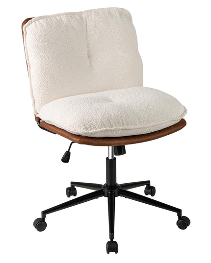 Giantex Armless Office Chair with Wheels