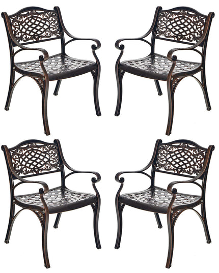 Giantex Patio Chairs, Outdoor Armchairs for Garden Deck Backyard Poolside