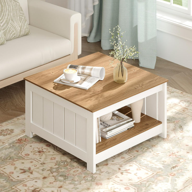 Giantex Farmhouse Coffee Table