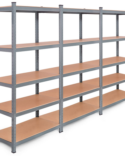 Storage Shelving Rack Utility Shelf 5-Tier | Heavy Duty 2750LBS Garage Shelves Shelving