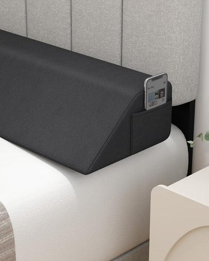 Giantex Bed Wedge Pillow for Headboard Gap Filler