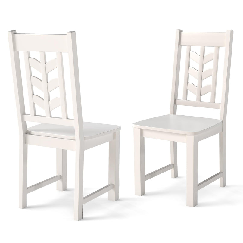 Giantex Wooden Dining Chairs Set of 2/4