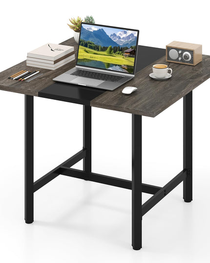 Giantex 39.5" Square Conference Table, Meeting Table for 4 People (1/2/4)