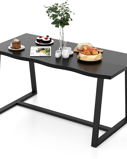 Giantex 63" Large Dining Table for 4-6