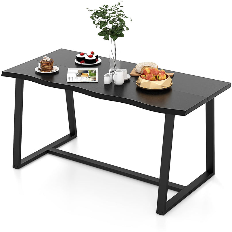Giantex 63" Large Dining Table for 4-6