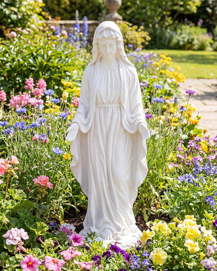 Giantex Virgin Mary Garden Statue 29.5" for Lawn