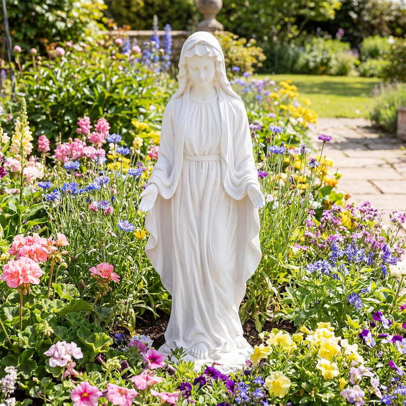 Giantex Virgin Mary Garden Statue 29.5" for Lawn