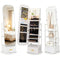 Rolling & Swivel Jewelry Armoire
