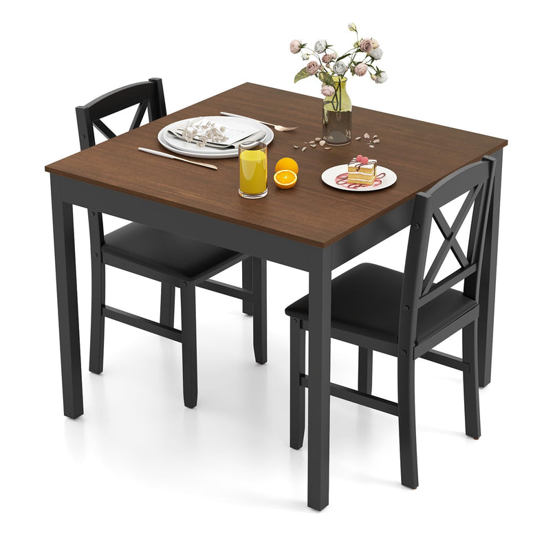 Giantex 3-Piece Dining Table Set for 2
