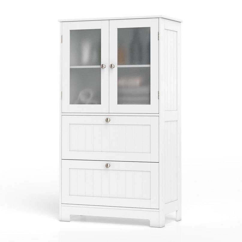 Giantex Bathroom Storage Cabinet w/2 Large Drawers