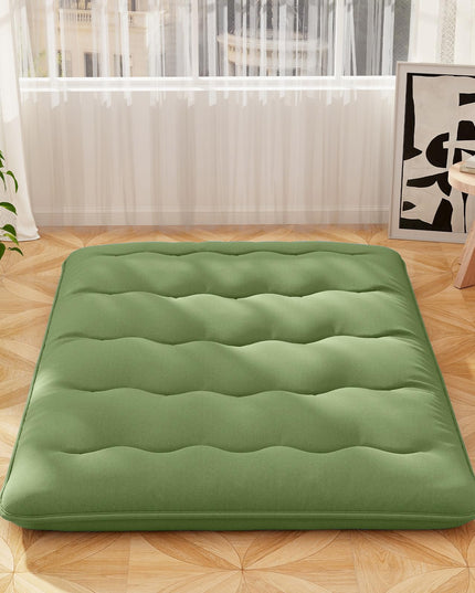 Giantex Japanese Floor Mattress, 4 Inch Futon Mattress with Washable Cover & Storage Bag
